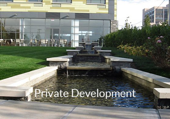 private development landscape architecture
